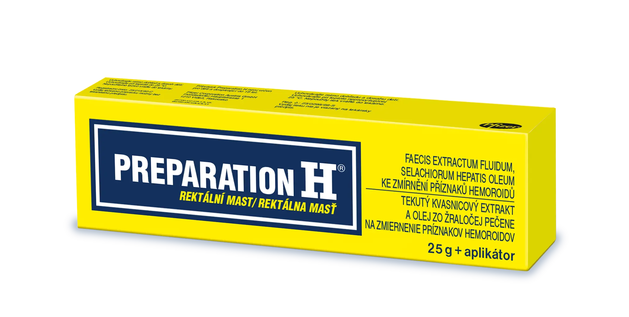 Preparation H, rektální mast pro léčbu hemoroidů 25 g | Alphega.cz